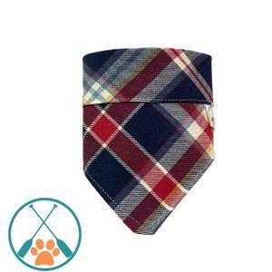 Classic Plaid Dog Bandana by Lake Pup – Small/Medium